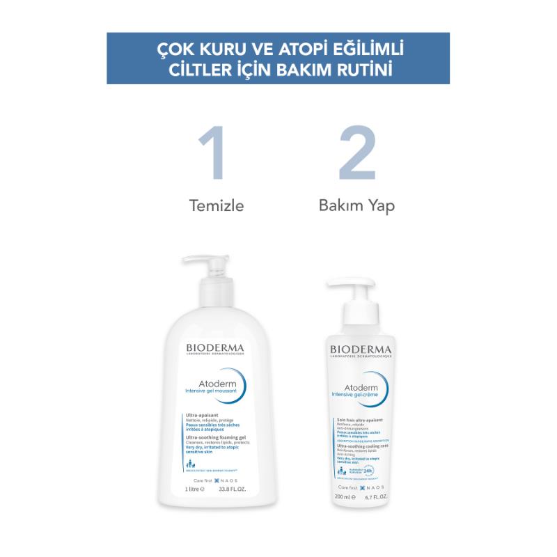 Bioderma Atoderm Intensive Nemlendirici Jel Krem 200 ml