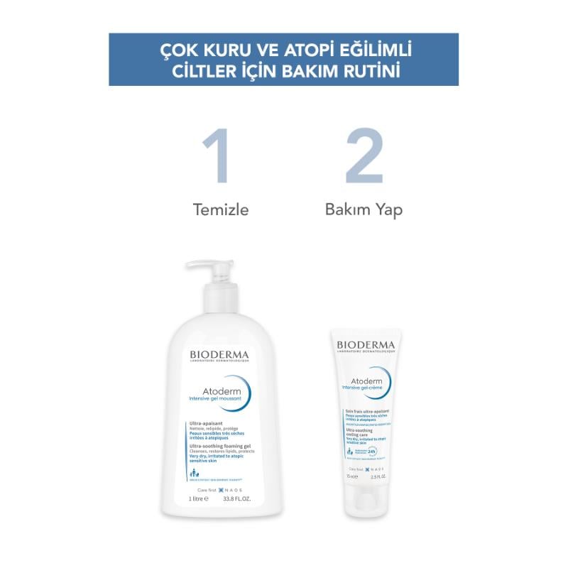 Bioderma Atoderm Intensive Nemlendirici Jel Krem 75 ml
