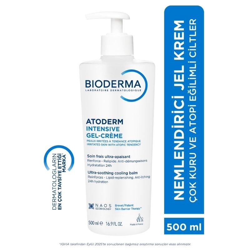 Bioderma Atoderm Intensive Nemlendirici Jel Krem 500 ml