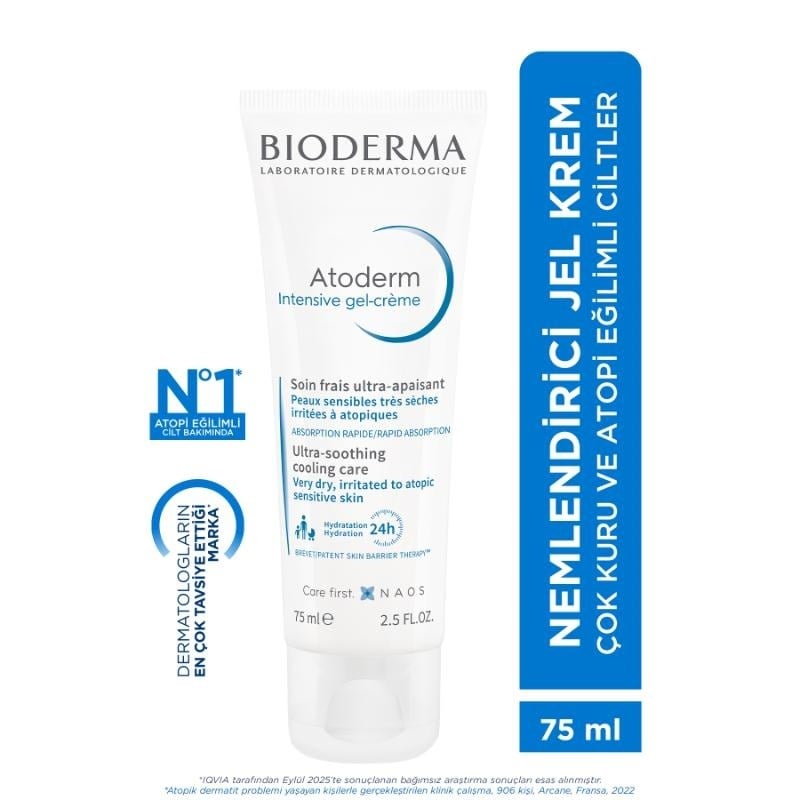 Bioderma Atoderm Intensive Nemlendirici Jel Krem 75 ml
