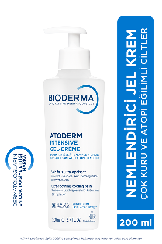 Bioderma Atoderm Intensive Nemlendirici Jel Krem 200 ml