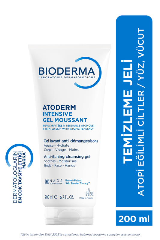 Bioderma Atoderm Intensive Temizleyici Jel 200 ml