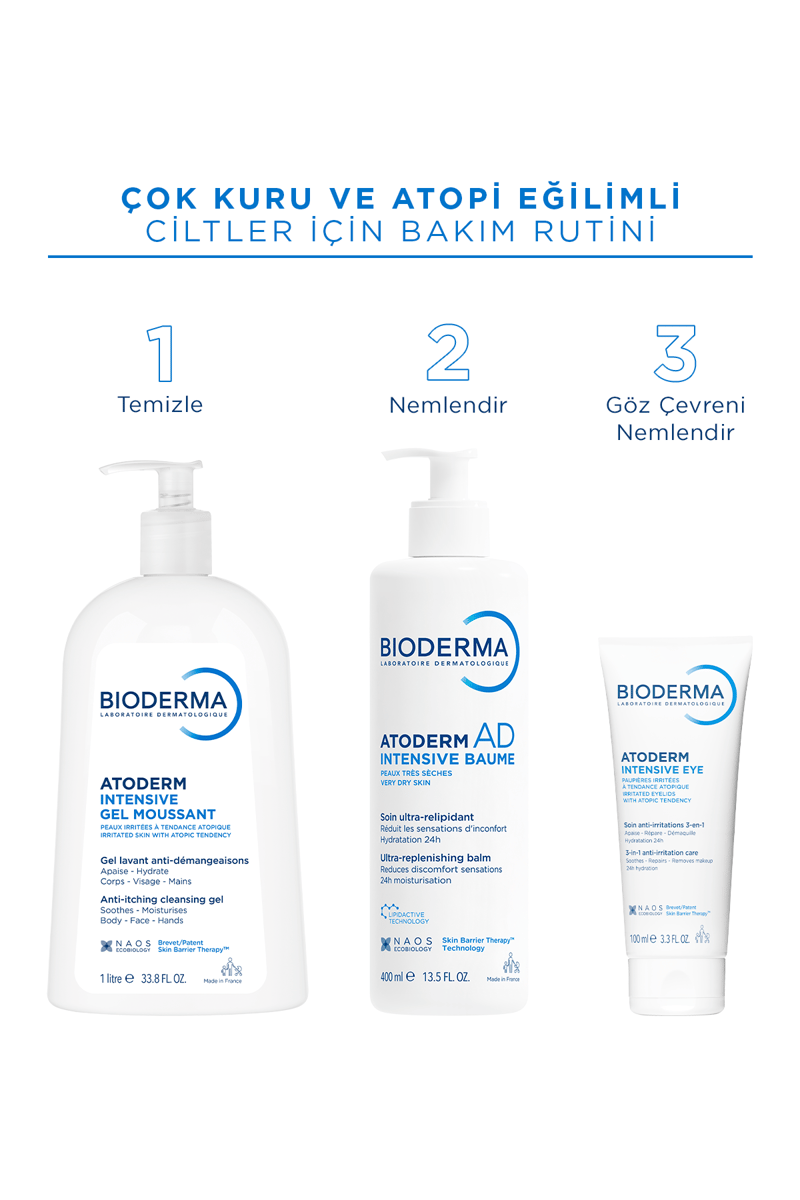 Bioderma Atoderm Intensive Yoğun Nemlendirici Krem 500 ml