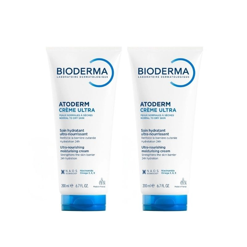 Bioderma Atoderm Vücut Nemlendirici Krem 200 ml 2 Adet