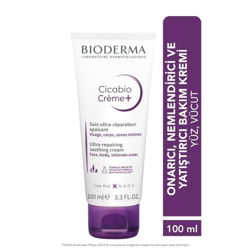 Bioderma Cicabio Cream+ Yüz Vücut Kremi 100 ml