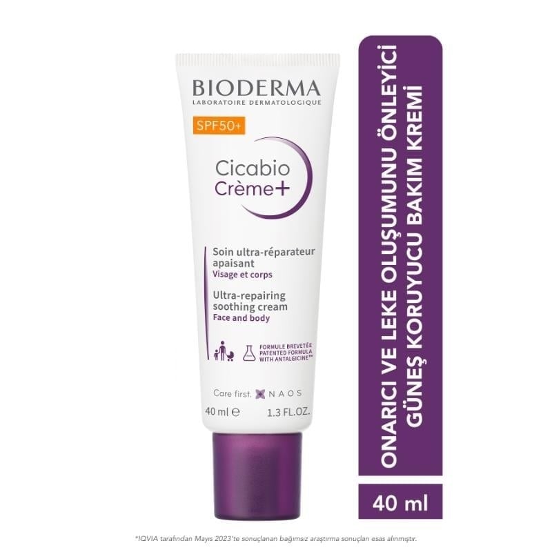 Bioderma Cicabio Spf50+ Cream 40 ml