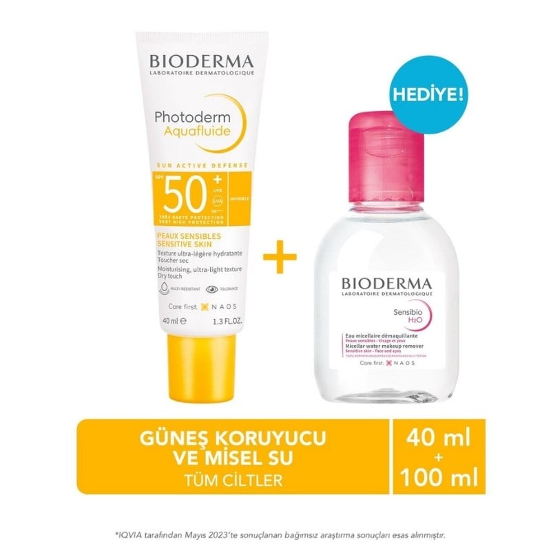 Bioderma Photoderm Aquafluid 40 ml + H2O 100 ml