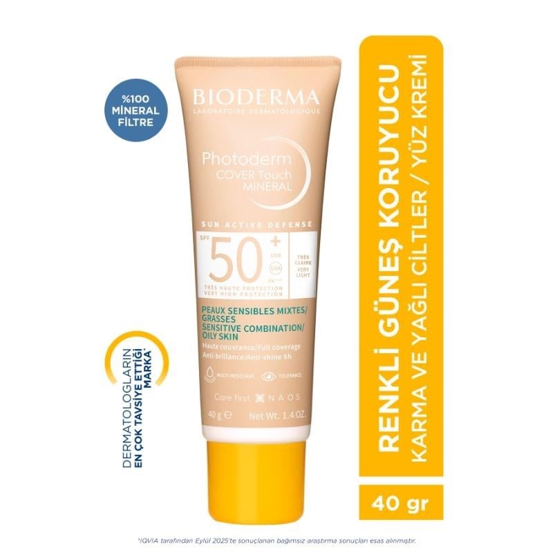 Bioderma Photoderm Cover Touch SPF50+ Very Light 40 ml