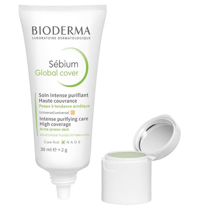 Bioderma Sebium Global Cover Renkli Bakım Kremi 30 ml