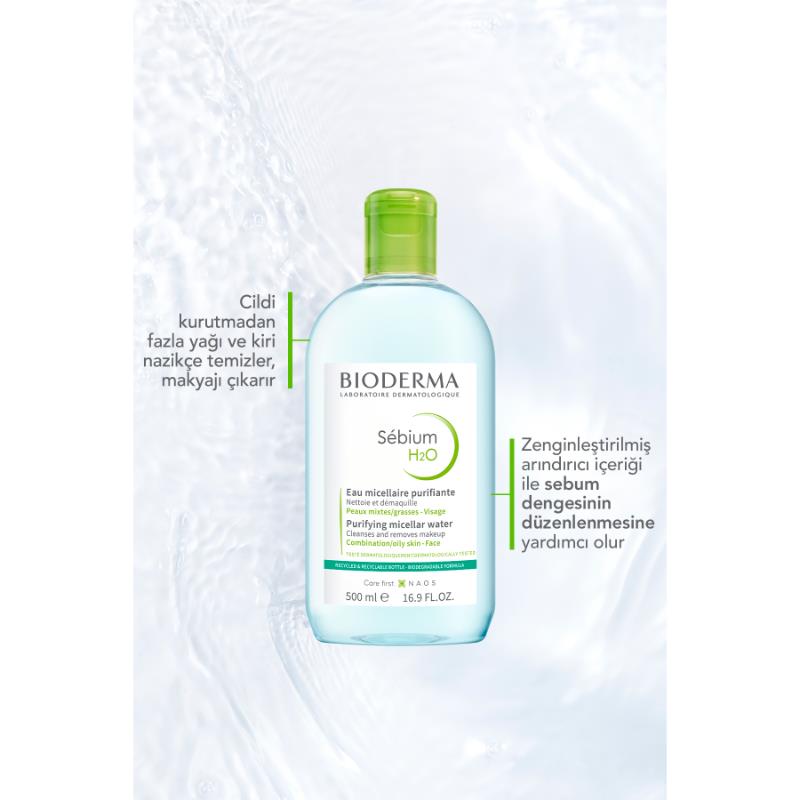 Bioderma Sebium H2O Misel Su 500 ml