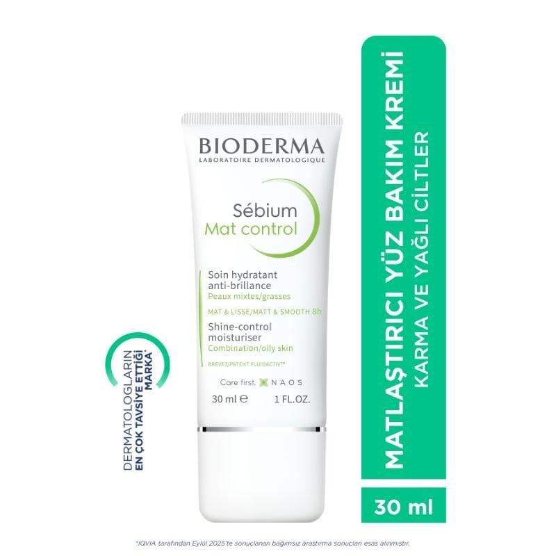 Bioderma Sebium Mat Control Bakım Kremi 30 ml