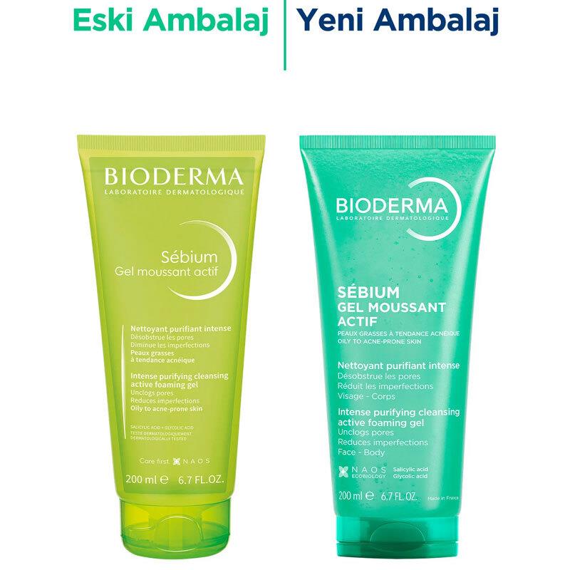 Bioderma Sebium Temizleyici Jel Active 200 ml
