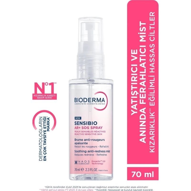 Bioderma Sensibio AR SOS Spray 70 ml