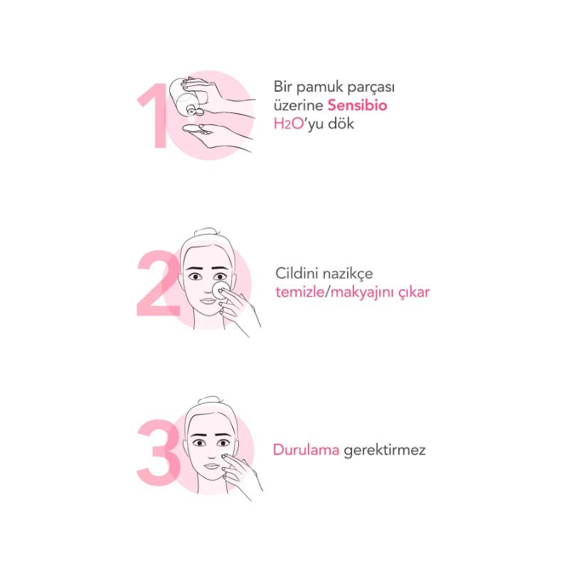 Bioderma Sensibio H2O Misel Su 250 ml x2 Adet