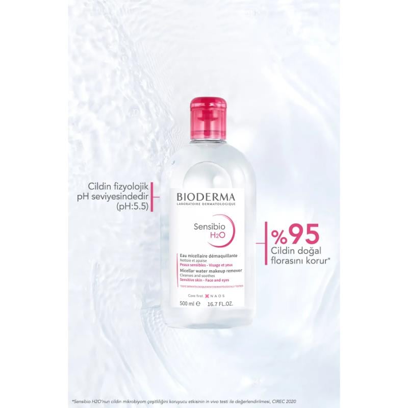 Bioderma Sensibio H2O Misel Su 250 ml x2 Adet
