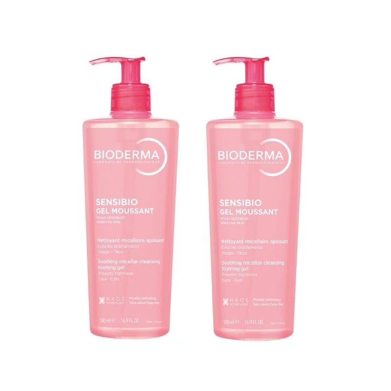 Bioderma Sensibio Temizleyici Jel 500 ml 2 Adet