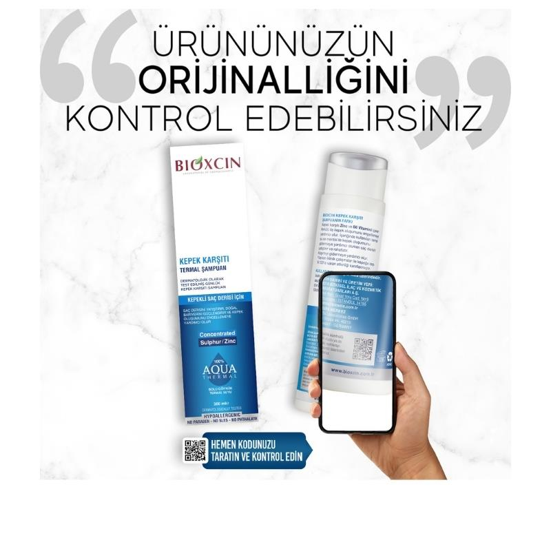 Bioxcin Aqua-Thermal Kepek Karşiti Şampuan 300 ml