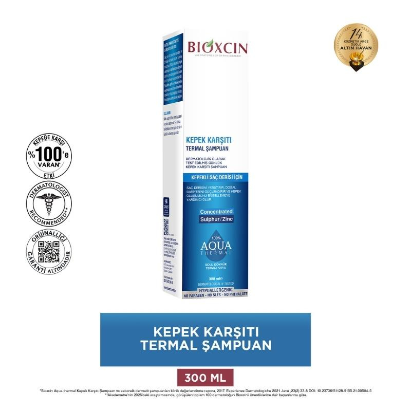 Bioxcin Aqua-Thermal Kepek Karşiti Şampuan 300 ml