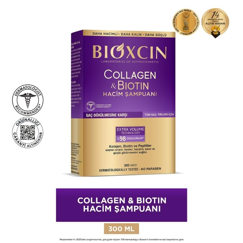 Bioxcin Collagen & Biotin Hacim Şampuan 300 ml