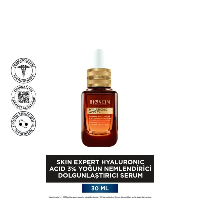 Bioxcin Hyaluronic Acid %3 Yoğun Nemlendirici Dolgunlaştırıcı Serum 30 ml