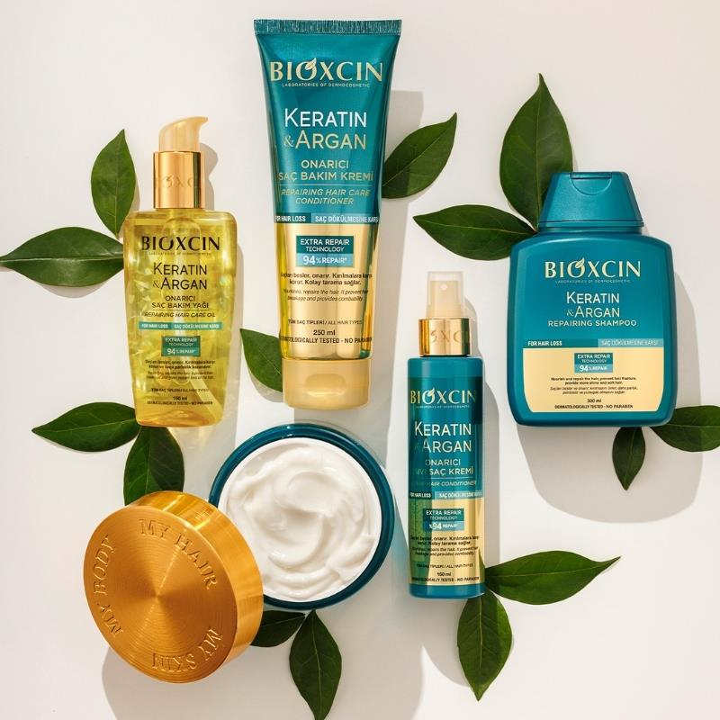 Bioxcin Keratin & Argan Onarıcı Saç Bakım Yağı 150 ml
