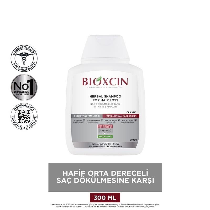 Bioxcin Normal Saçlar İçin Şampuan 3x300 ml