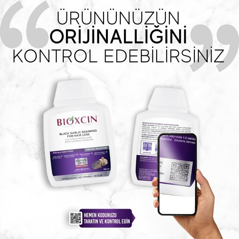 Bioxcin Siyah Sarımsak Şampuanı 3x300 ml