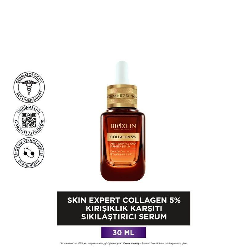 Bioxcin Skin Expert Collagen 5% Kırışıklık Karşıtı Sıkılaştırıcı Serum 30 ml