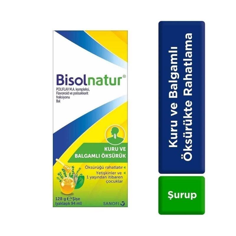 Bisolnatur Doğal İçerikli Öksürük Şurubu 94 ml