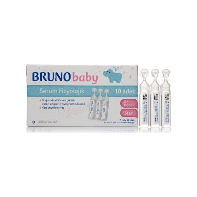 Bruno Serum Fizyolojik - 10 Flakon