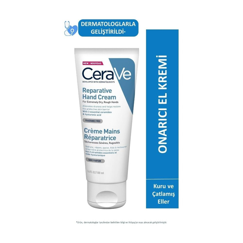 Cerave Onarıcı El Kremi 100 ml