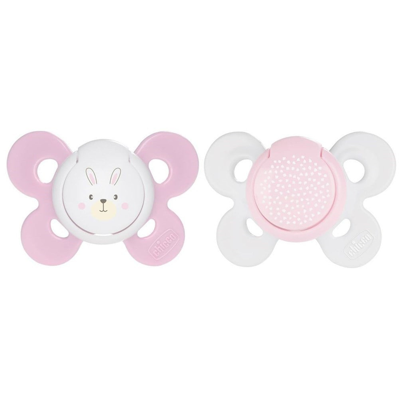 Chicco Physio Comfort Silikon Emzik Kız 0-6 Ay 2'li