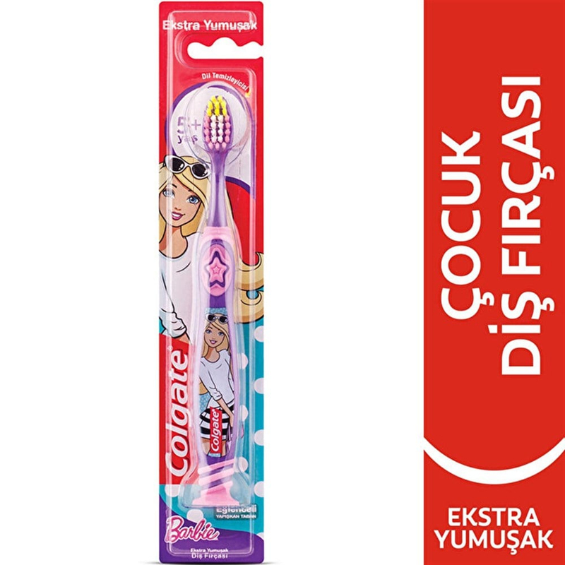 Colgate Barbie/Batman 5+ Çocuk Diş Fırçası