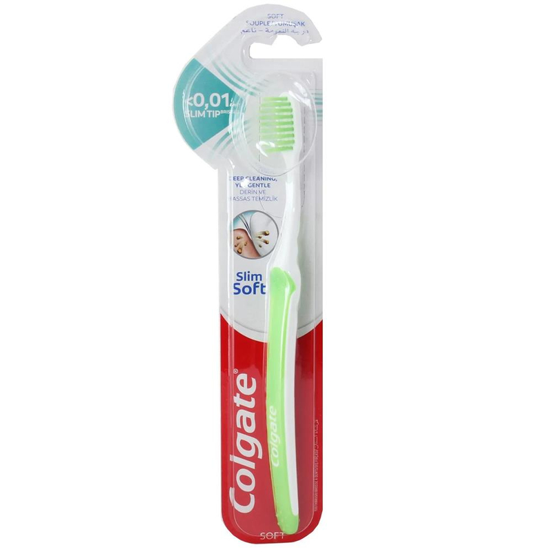 Colgate Slim Soft Diş Fırçası Derin ve Hassas Temizlik Yeşil