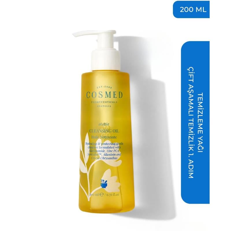 COSMED Atopia Yüz Ve Vücut Temizleme Yağı 200 ml