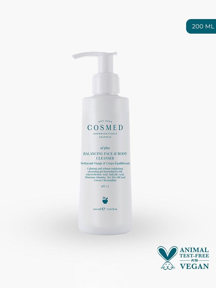 Cosmed SD Plus Balancing Face&Body Cleanser 200 ml