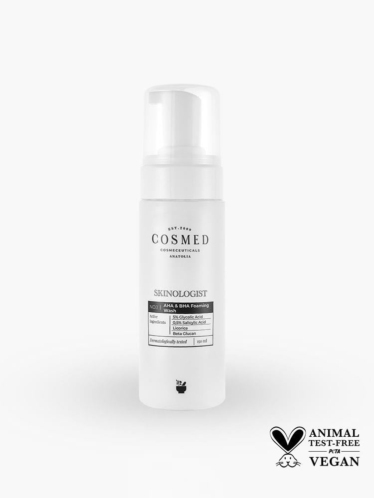 Cosmed Skinologist Aha & Bha Foaming Wash 150 ml