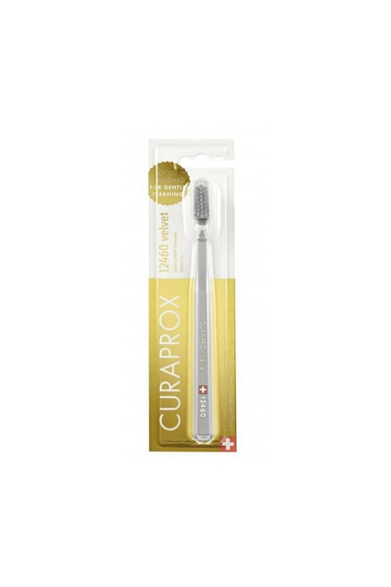 Curaprox 12460 Velvet Diş Fırçası - Gri-Gri
