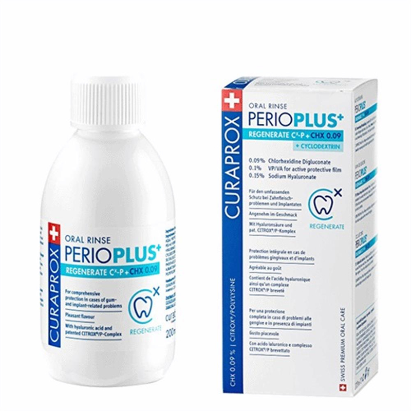 Curaprox Perioplus Regenerate 0.09 Ağız Çalkalama
