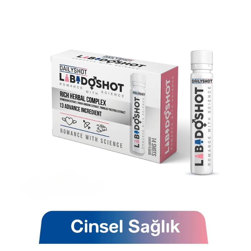 Dailyshot Libidoshot Cinsel Sağlık Desteği 14'Lü