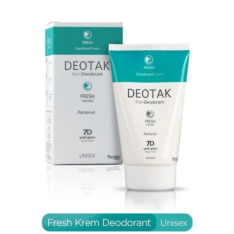 Deotak Krem Deodorant Fresh Mentol 35 ml