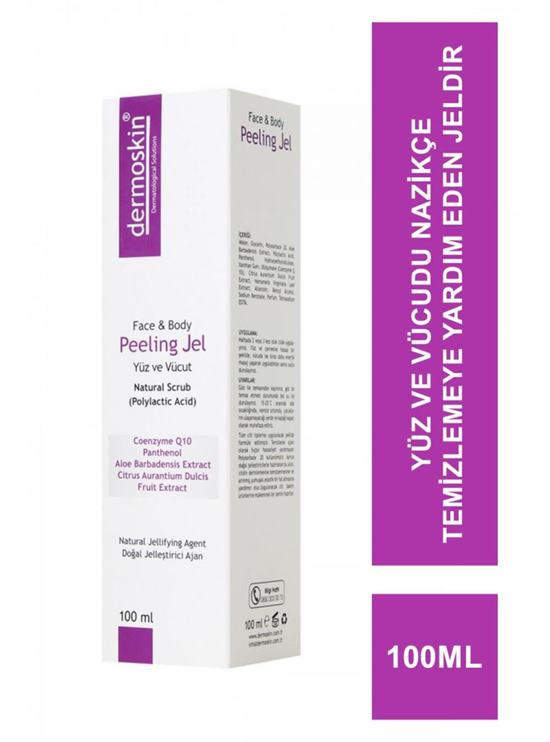 Dermoskin Face&body Yüz & Vücut Peeling Jel 100 ml