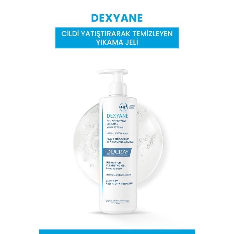 Ducray Dexyane Gel Nettoyant 400 ml
