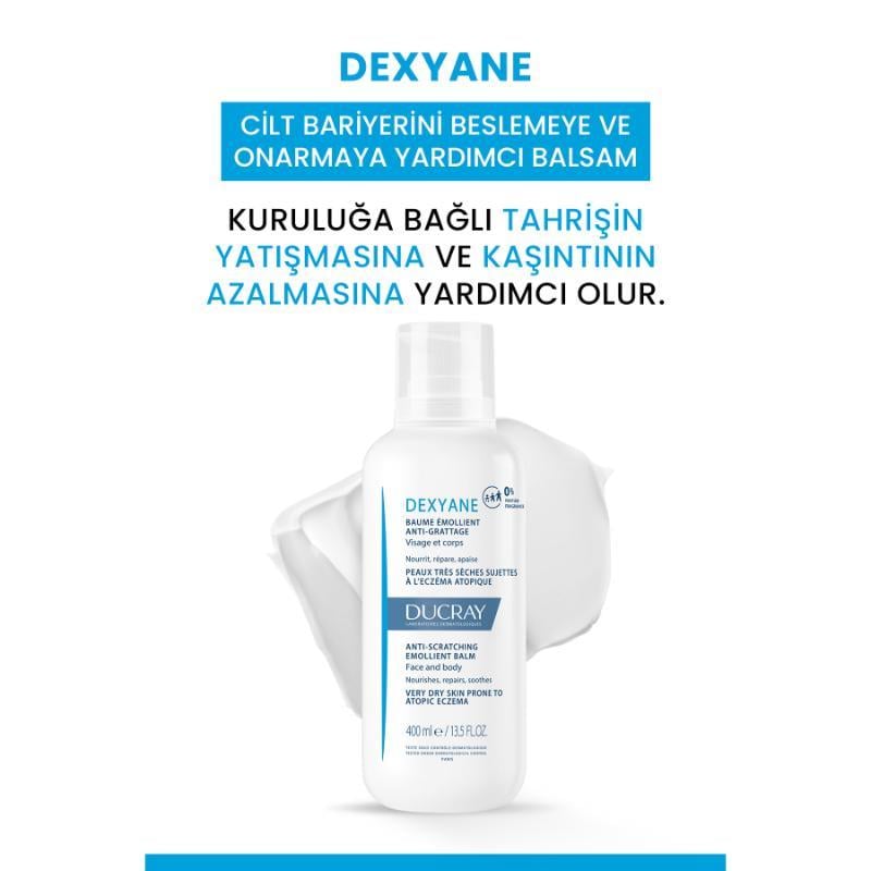 Ducray Dexyane-Kuruluğa Bağlı Kaşıntı Hissine Nemlendirici 400ML