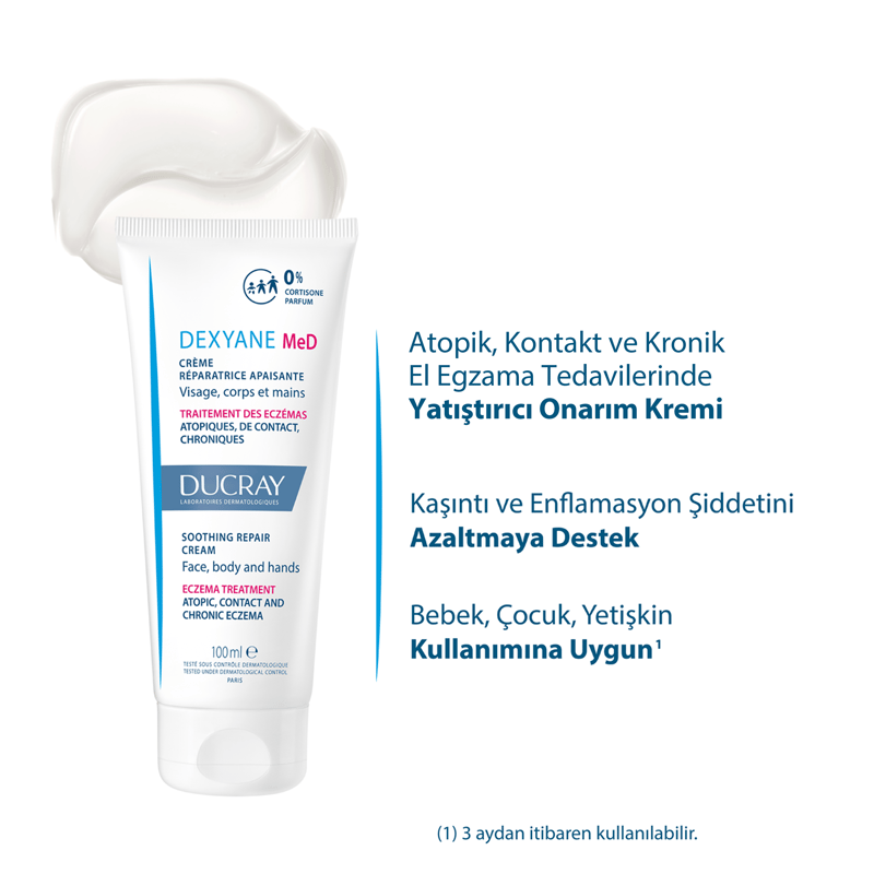 Ducray Dexyane Med Yatıştırıcı Onarım Kremi 100 ml