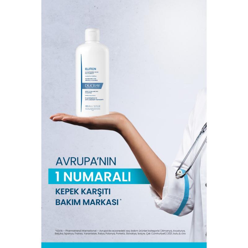 Ducray Elution Şampuan 400 ml