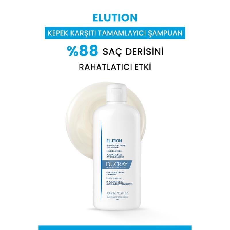 Ducray Elution Şampuan 400 ml