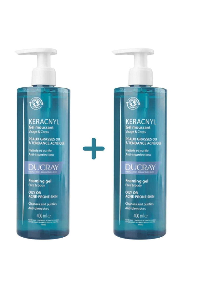 Ducray Keracnyl Gel 400 ml x2