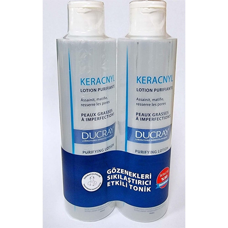 Ducray Keracnyl Lotion 2'li Paket