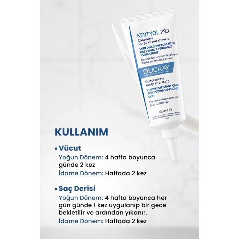 Ducray Kertyol Pso Pullanma ve Kızarıklık Karşıtı  100ML